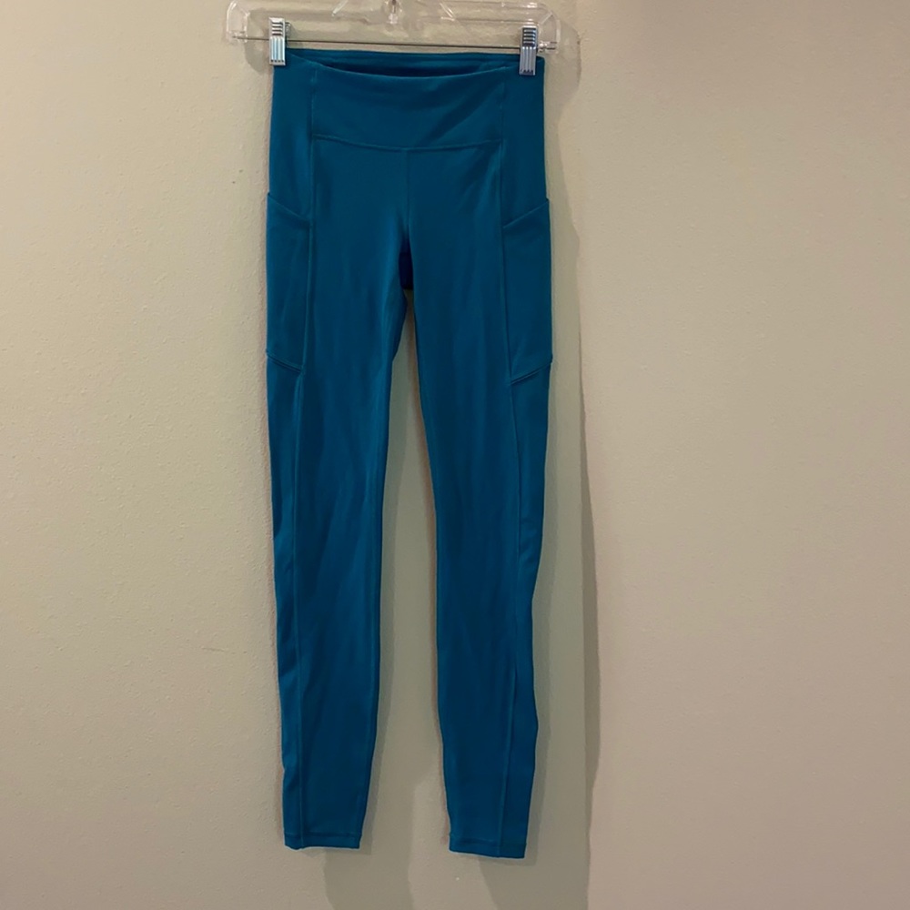 Teal Lululemon Leggings